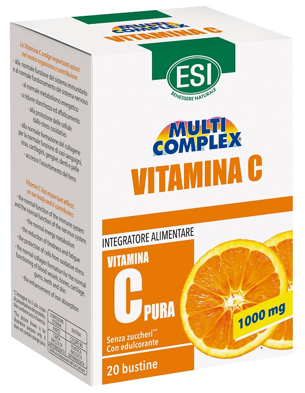 ESI MULTICOMPLEX VITAMINA C 20 BUSTINE DA 2 G - FarmaLucia