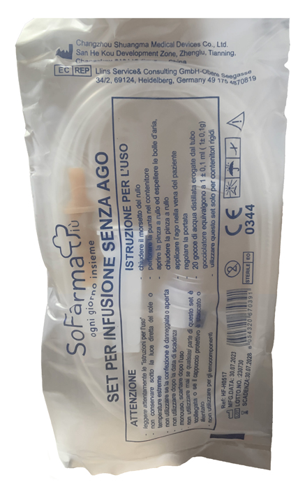 DEFLUSSORE SENZA AGO GAUGE 21 SOFARMAPIU' - FarmaLucia