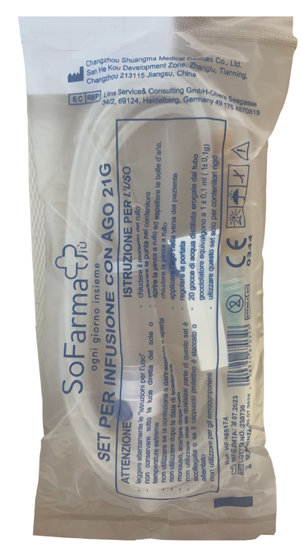 DEFLUSSORE CON AGO GAUGE 21 SOFARMAPIU' - FarmaLucia