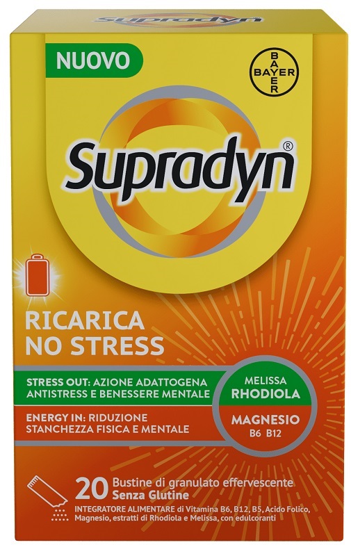 SUPRADYN RICARICA NO STRESS 20 BUSTINE - FarmaLucia