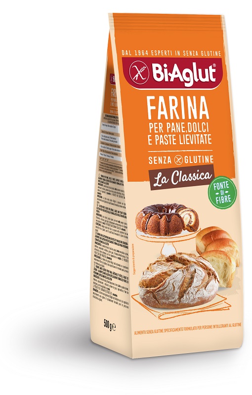 BIAGLUT FARINA SENZA GLUTINE CLASSICA 500 G - FarmaLucia