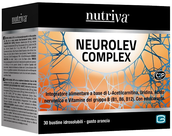 NUTRIVA NEUROLEV COMPLEX 30 BUSTINE - FarmaLucia