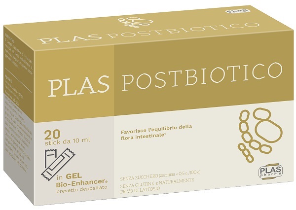PLAS POSTBIOTICO 20 STICK PACK - FarmaLucia