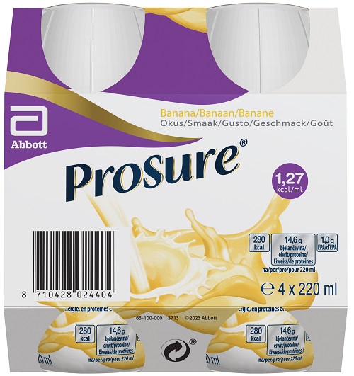 PROSURE BANANA 4 BOTTIGLIE DA 220 ML - FarmaLucia
