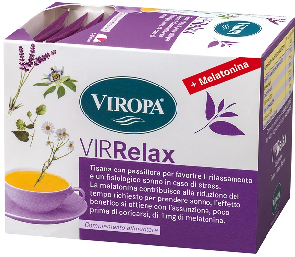 VIROPA VIR RELAX TISANA PASSIFLORA 15 FILTRI 6 G - FarmaLucia
