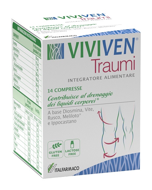 VIVIVEN TRAUMI 14 COMPRESSE - FarmaLucia